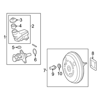 Toyota OE - Cowl - Components on Dash Panel