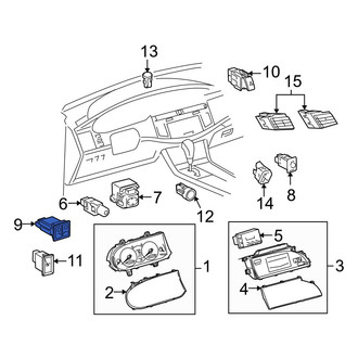Toyota OE - Trunk Lid Release Switch