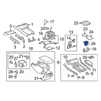 Toyota OE - Seat Heater Switch