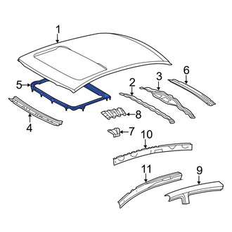 Toyota OE - Sunroof Reinforcement
