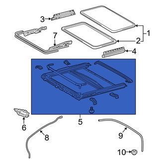 Toyota OE - Sunroof Frame