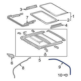 Toyota OE - Rear Sunroof Drain Hose