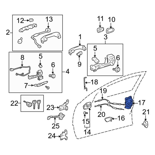 Door Latch Assembly