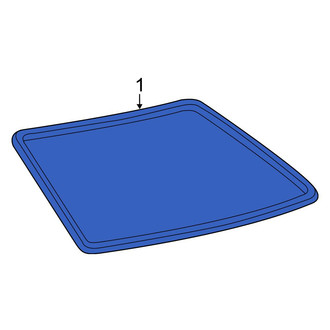 Toyota OE - Rear Back Glass Reveal Molding