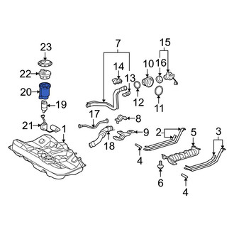 Toyota OE - Fuel Pump Filter
