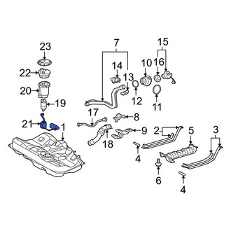 Toyota OE - Fuel Pump Filter