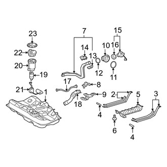 Toyota OE - Fuel System Components