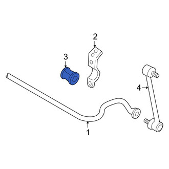 Toyota OE - Rear Suspension Stabilizer Bar Bushing
