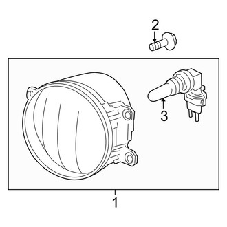 Toyota OE - Front Lamps - Fog Lamps