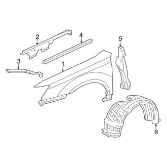 Toyota OE - Fender & Components