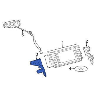 Toyota OE - Left GPS Navigation System Bracket