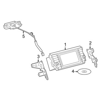 Toyota OE - Electrical - Navigation System Components