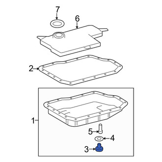 Toyota OE - Transmission Drain Plug