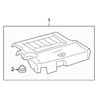 Toyota OE - Engine / Transaxle - Engine Appearance Cover