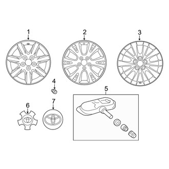 Toyota OE - Wheels