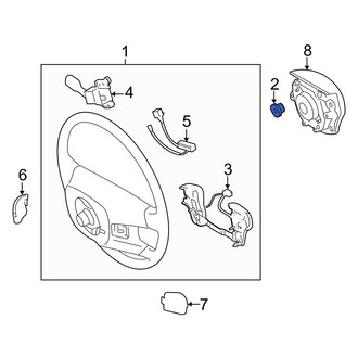 Toyota OE - Steering Wheel Nut