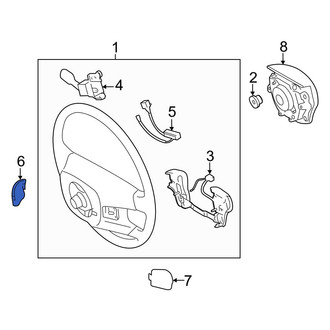Toyota OE - Right Steering Wheel Plug
