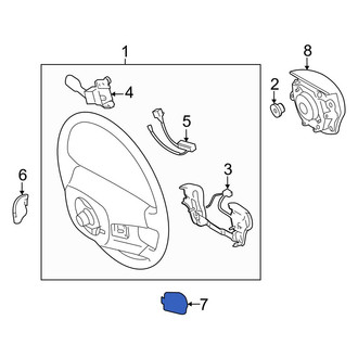 Toyota OE - Left Steering Wheel Plug