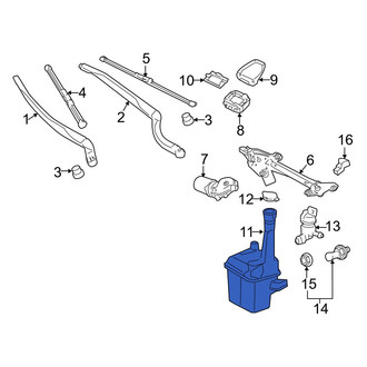 Toyota OE - Washer Fluid Reservoir