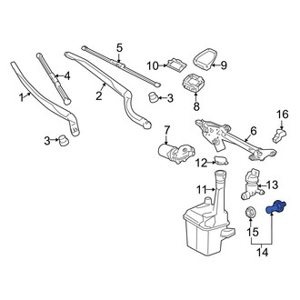 Toyota OE - Washer Fluid Level Sensor