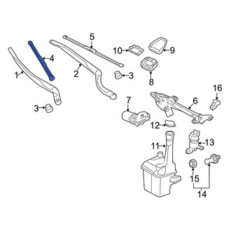 Toyota OE - Right Wiper Blade