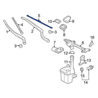 Toyota OE - Right Wiper Blade