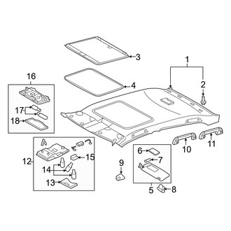 Toyota OE - Roof - Interior Trim
