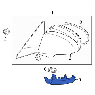Toyota OE - Front Right Turn Signal Light Housing