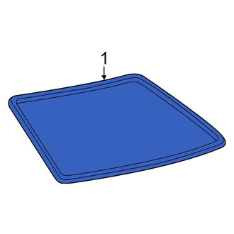 Toyota OE - Rear Back Glass Reveal Molding