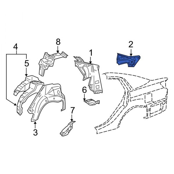 Body C-Pillar Reinforcement