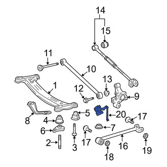 Toyota OE - Rear Suspension Ride Height Sensor