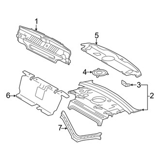 Toyota OE - Rear Body & Floor - Rear Body