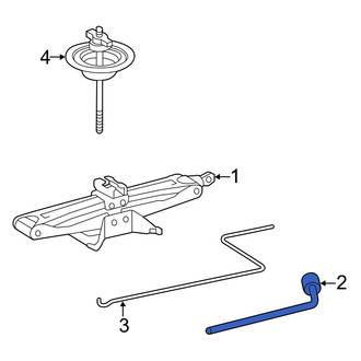 Toyota OE - Wheel Lug Wrench