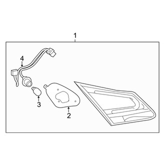 Toyota OE - Rear Lamps - Backup Lamps