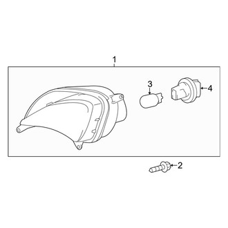 Toyota OE - Front Lamps - Signal Lamps
