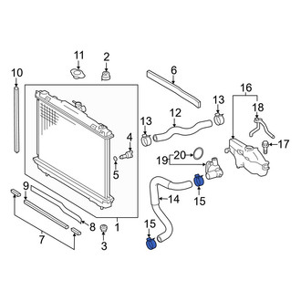 Toyota OE - Radiator Hose Clamp