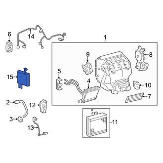 Toyota OE - A/C Compressor Control Module