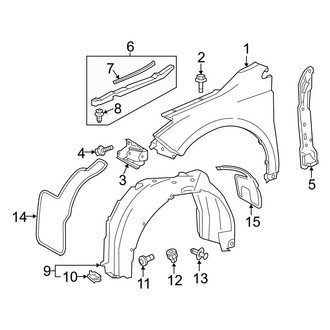 Toyota OE - Fender & Components
