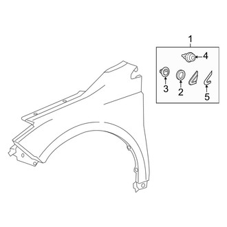 Toyota OE - Fender - Exterior Trim