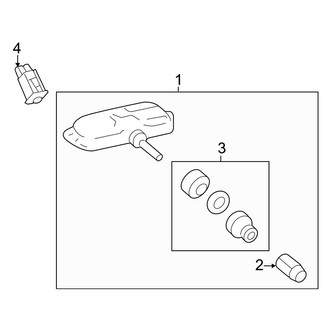 Toyota OE - Electrical - Tire Pressure Monitor Components