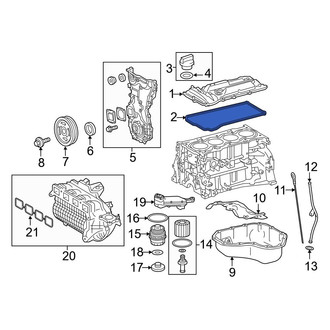 Toyota OE - Engine Valve Cover Gasket