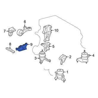 Toyota OE - Upper Engine Mount Bracket