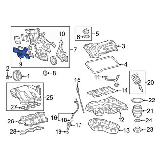 Toyota OE - Engine Water Pump
