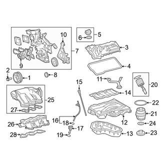 Toyota OE - Engine / Transaxle - Engine Parts