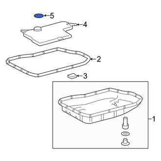 Toyota OE - Automatic Transmission Filter O-Ring