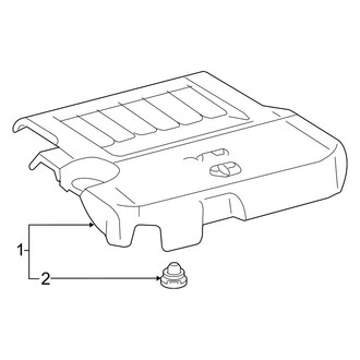 Toyota OE - Engine / Transaxle - Engine Appearance Cover (3.5L)