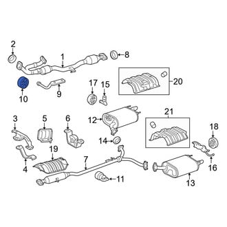 Toyota OE - Exhaust System Hanger