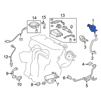 Toyota OE - Exhaust Gas Recirculation (EGR) Vacuum Delay Valve