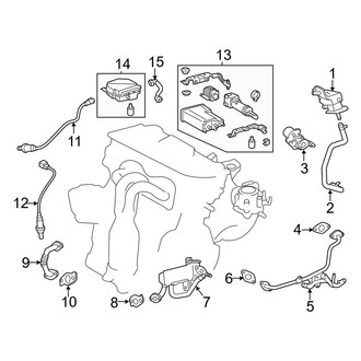 Toyota OE - Emission System - Emission Components