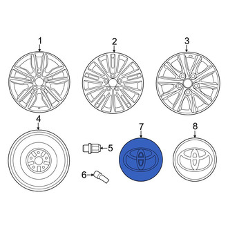 Toyota OE - Wheel Cap